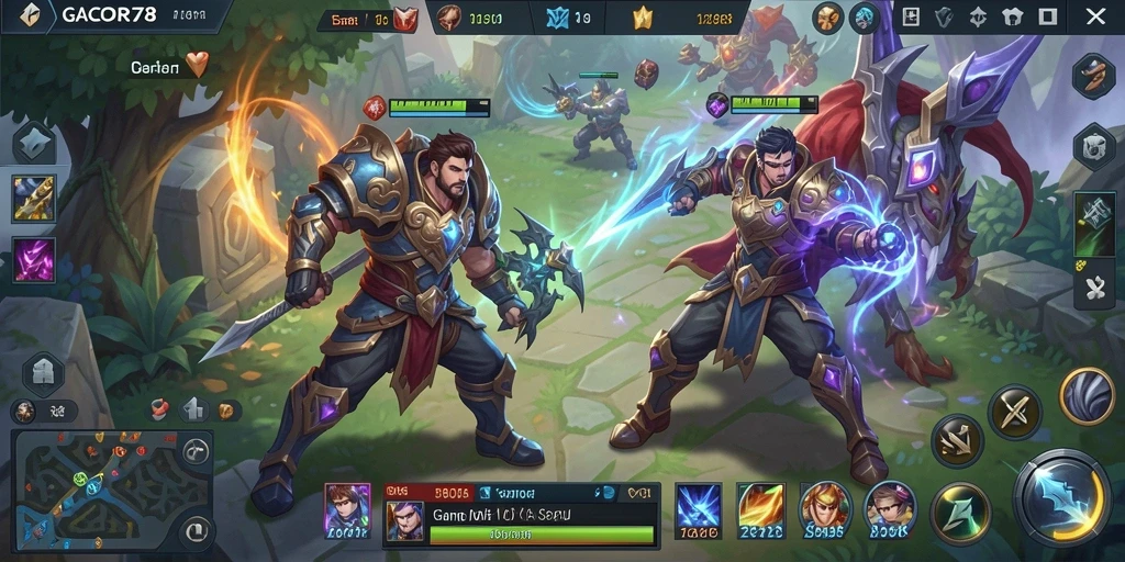 Tampilan gameplay GACOR78 yang seru dan mendebarkan.