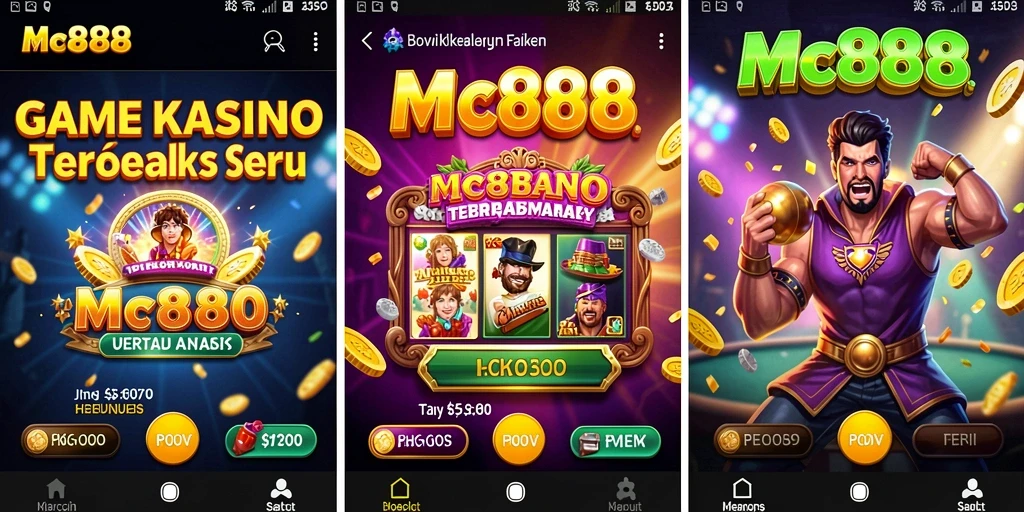Screenshot permainan MC888 menunjukkan pengalaman Kasino yang mendebarkan.